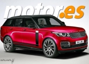 搭载4.4T V8发动机 全新路虎揽胜渲染图曝光