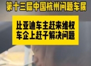 比亚迪“知新卖旧”，车主联合维权要求赔偿