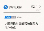 最高赔偿100万，小鹏汽车推出“智驾险”