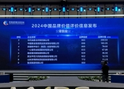中国品牌价值评价信息发布