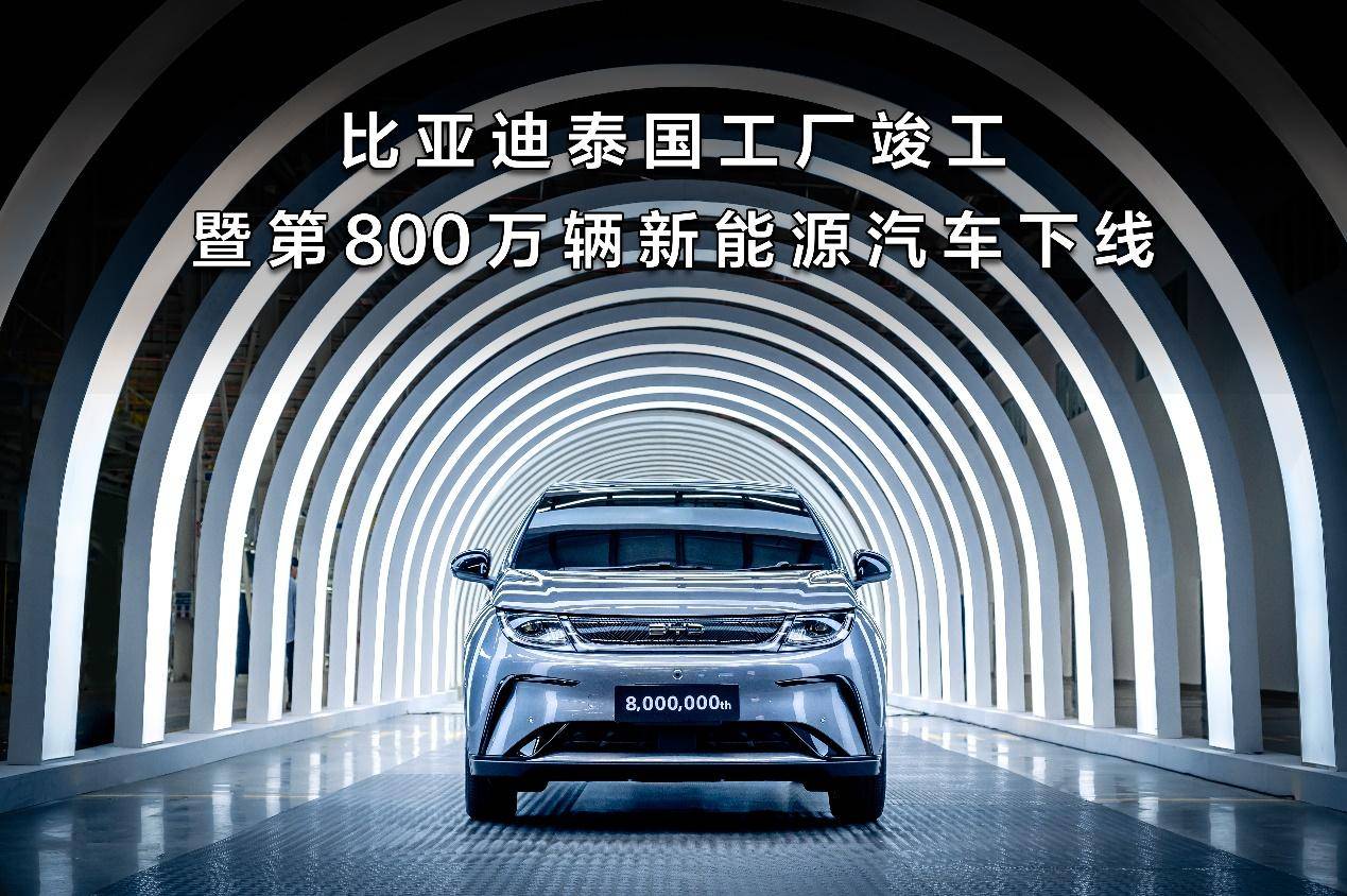 泰国8月汽车销量同比下降25%,比亚迪海豚销量激增
