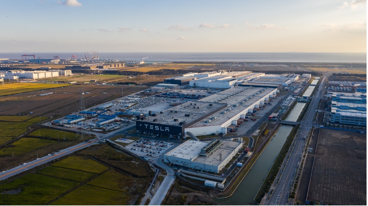 特斯拉上海超级工厂汽车出口量已达100万辆