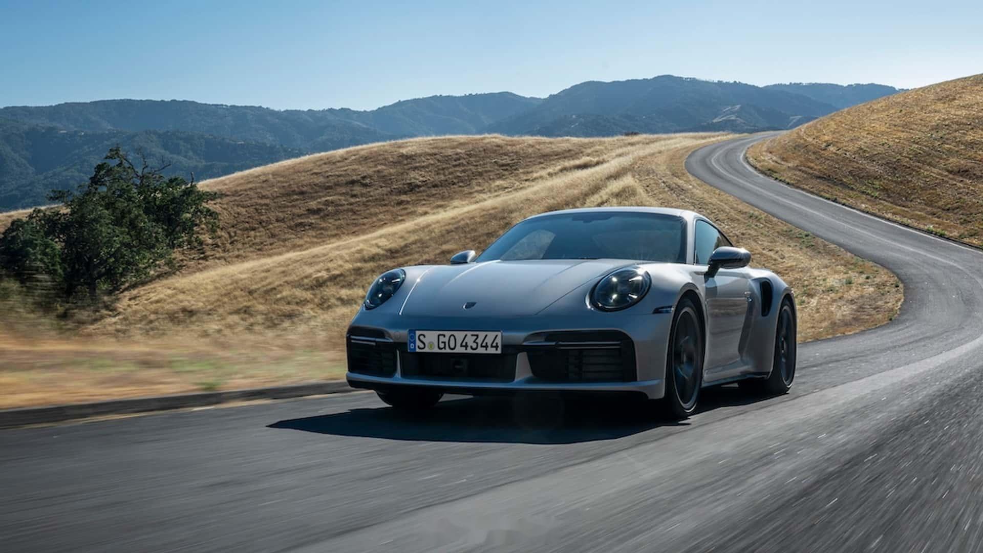 谍照流出 保时捷即将推出911 Turbo混动版