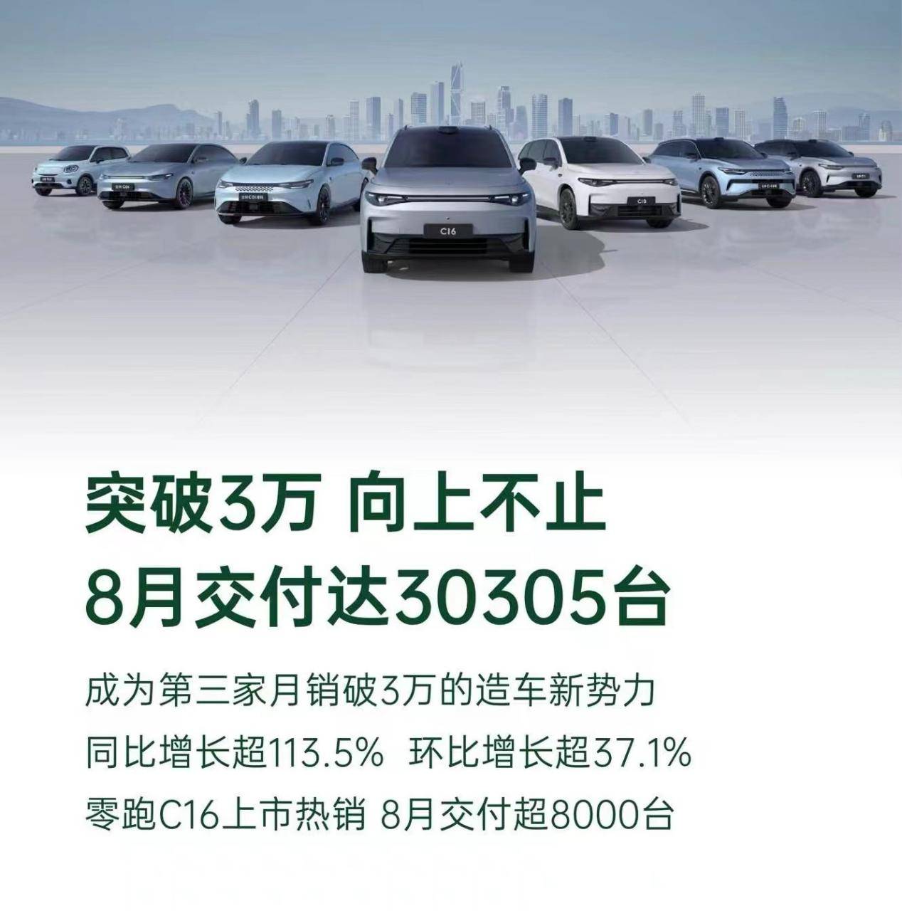 11月第三周销量榜:零跑近万辆逼近理想,小鹏首超埃安