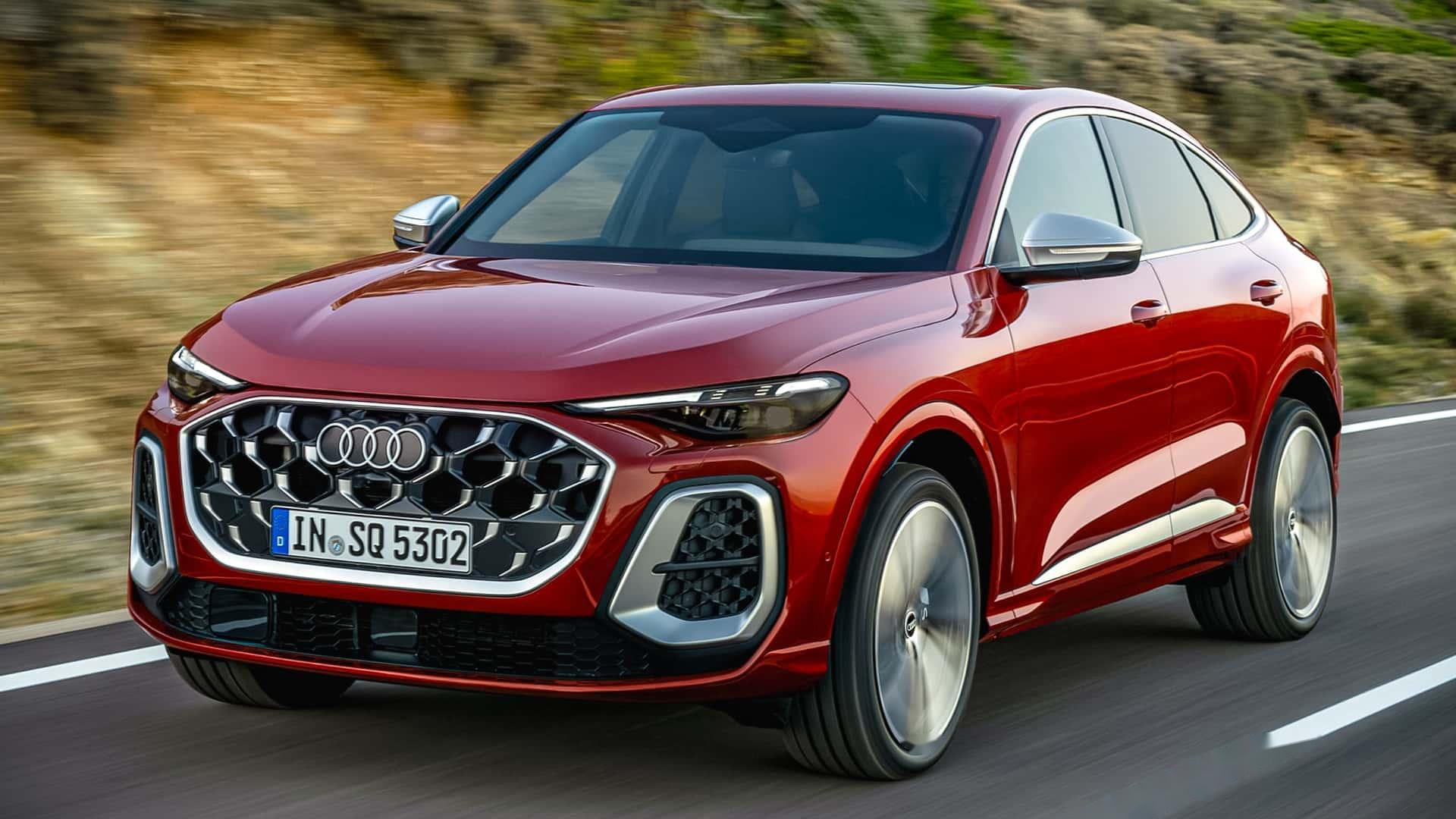 造型动感 全新奥迪Q5 Sportback官图发布
