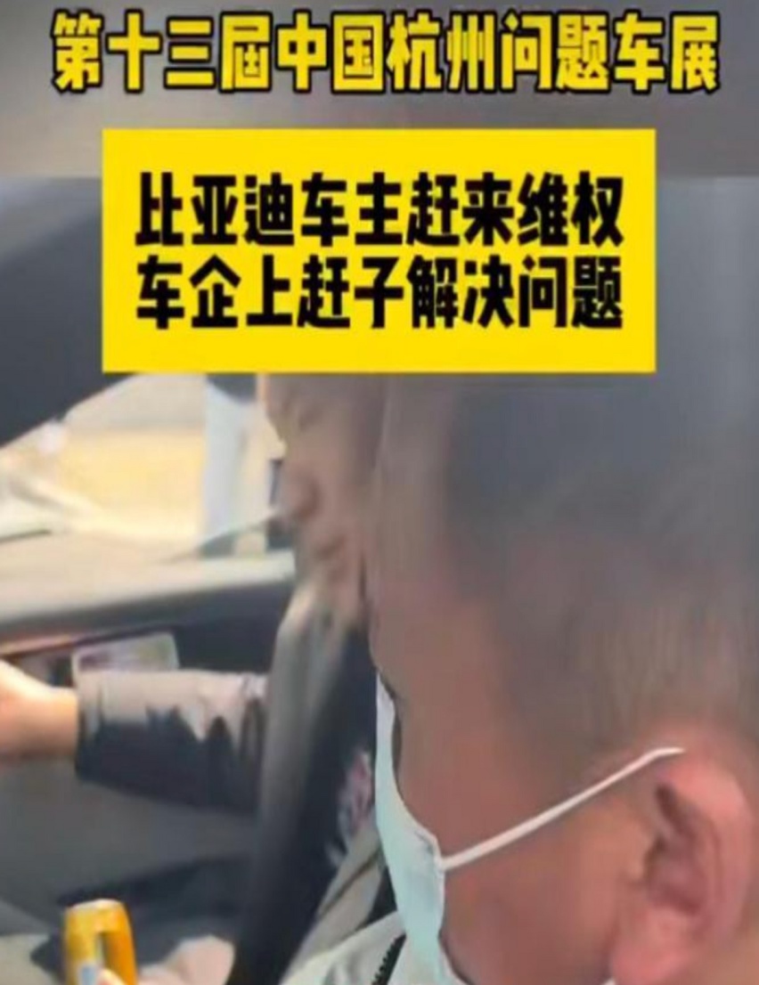 比亚迪“知新卖旧”，车主联合维权要求赔偿